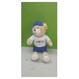 Moving & Singing Patriotic Bear. Sings ( God