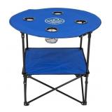 NEW 28" Beach Table w/ Cupholders, Portable,