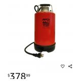 $379.New Large Submersible Electric Pump - 73 G