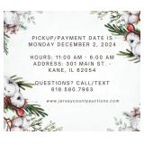 Payment & Location Info