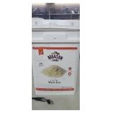 NEW 24 lb Augason Farms Long Grain White Rice, up