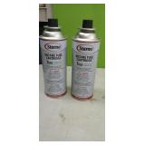 (2) Sterno Butane Fuel Cartridges  (8 oz cans )