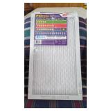 4 ) 14x 24x1 Furnace Filters. 1 corner on Each is