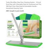 NEW 18" Mop w/ 4 Reusable Pads, 360ï¿½ Spin