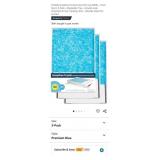 NEW 3 Pk Scoop Free Cat Litter Trays w/ Crystal