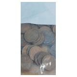 100 Mixed Dates Wheat Pennies