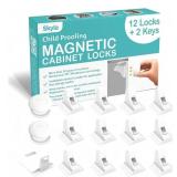 Skyla Homes Magnetic Cabinet Locks Baby Proofing