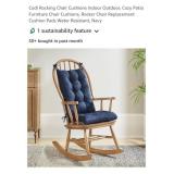 Replacement Rocking Chair Cushions w/ Non-Slip