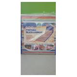 On The Go Portable Beach Lounger Supports 220