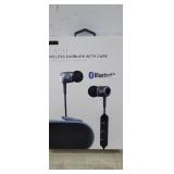 NEW Wireless Earbuds, Bluetooth, Blue & Black