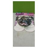 (New) Ladies 6-10 Pug Socks