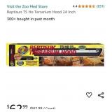 Reptisun T5 Ho Terrarium Hood 24 Inch