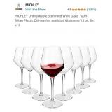 Unbreakable Stemmed Wine Glass 100%