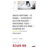New SKATE ANYTIME ï¿½ 8 PANEL ï¿½ SYNTHETIC ICE FOR