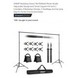 EMART Backdrop Stand 10x7ft(WxH) Photo Studio