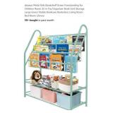 NEW Kids Metal Bookshelf Freestanding, 32"w, Mint