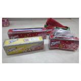 4 Boxes Ziplock Holiday Bags   Gallon & Quart
