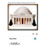 Dept 56  " The Jefferson Memorial"  In Box.