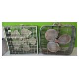 2 - Vintage Box Fans- Metal Window FansSelling