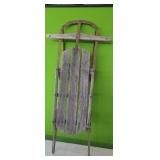 Antique Sled, Vintage Wooden Sled