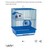 NEW Two Story Hamster/Gerbil Cage, Blue,