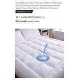 NEW Queen Size Pillowtop Mattress Pad,