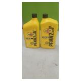 (2) qts Penzoil  10w- 30 Motor Oil