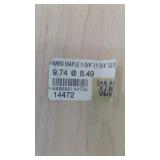 New Hard Maple Board  1 3/4" Thick x 80" Long