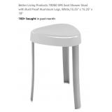 NEW SPA Seat Shower Stool w/ Rust Proof Aluminum