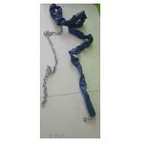 Chain with protective sleeve approximately 10 ft