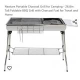 Neature Portable Charcoal Grill for Camping -