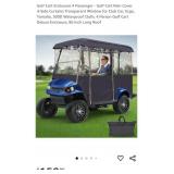 NEW Golf Cart Enclosure for 4 Passenger Cart