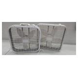 2 Box Fans, Galaxy,  1 is missing a handle