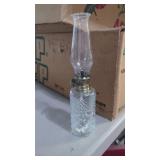 Small Oil Lamp. 10" Tall