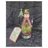 NEW Snowman Holiday Light Lantern