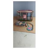 Dooney & Bourke 1975 Purse & Change Purse. (Few