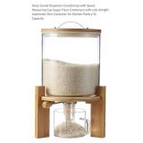 NEW 5L Glass Cereal Dispenser Countertop w/