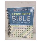 Brain Games Large Print Bible Word Search