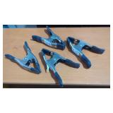 4 New Anvil 2 in. Spring Clamps