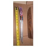 MHSCutlery Filet Custom Handmade Damascus Skinner