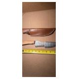 MHSCutlery Custom Handmade Damascus Skinner