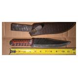 MHSCutlery Custom Handmade Damascus Skinner