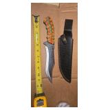 MHSCutlery Custom Handmade Damascus Hunting /