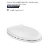 NEW Elongated Toilet Seat, Slow Close, White