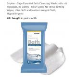 NEW 6 Pks Stryker - Sage Essential Bath Cleansing