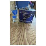 St.Louis Blues 6oz. Hip Flask & St. Louis Blues