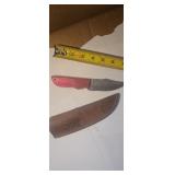 MHSCutlery Custom Handmade Damascus Skinner