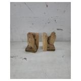 Vintage Bookends w/ Praying Hands, Heavy