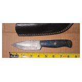 MHSCutlery Custom Handmade Damascus Skinner