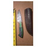 MHSCutlery Custom Handmade Damascus Skinner